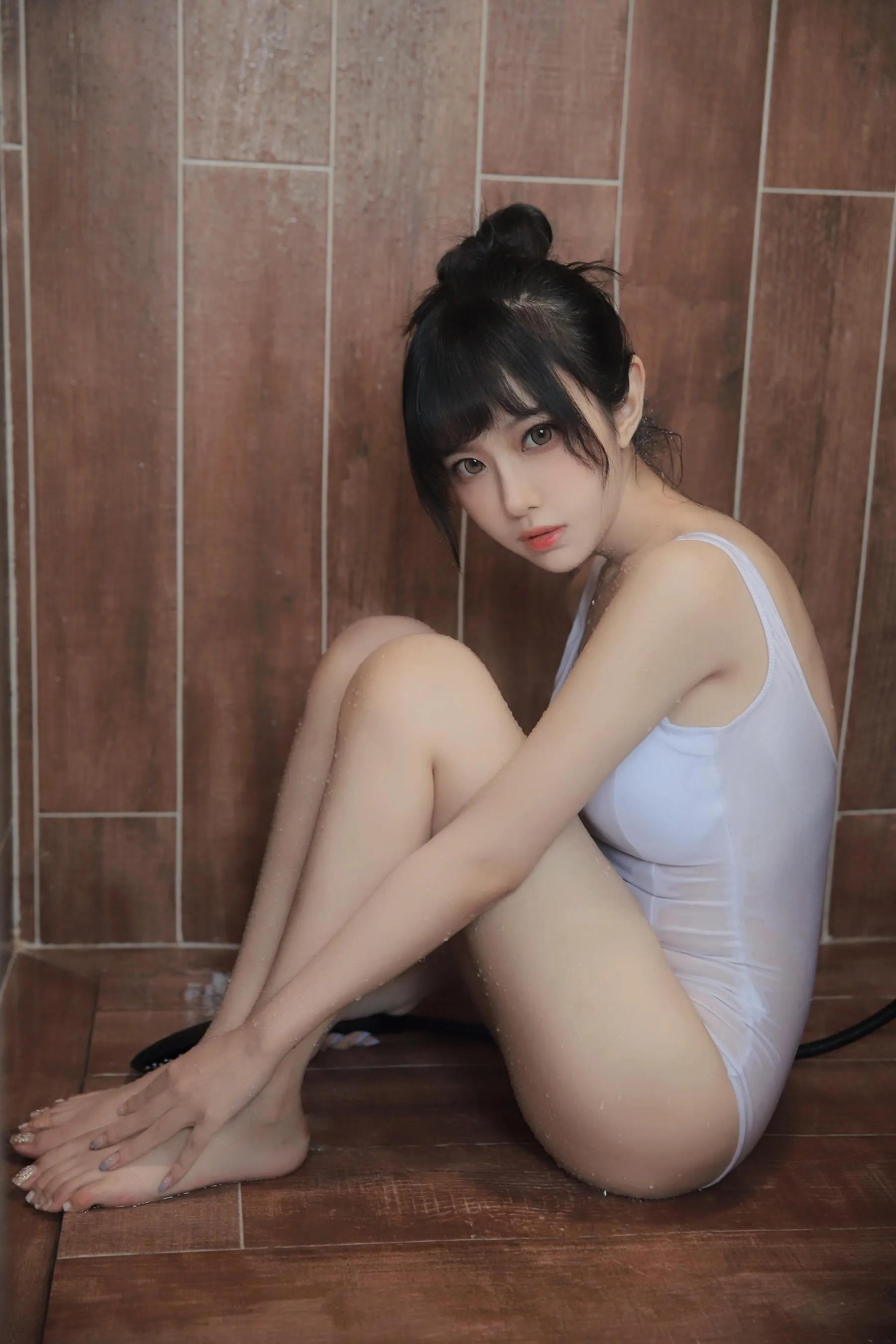 Shika小鹿鹿 – NO.81 半透浴室 [23P]插图4